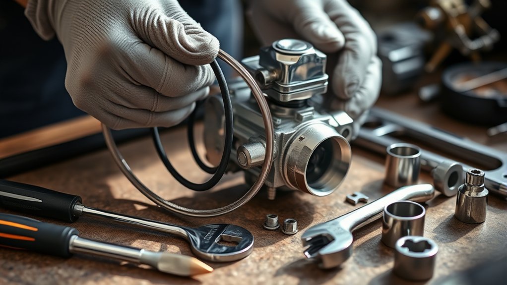prepare tools and safety gear