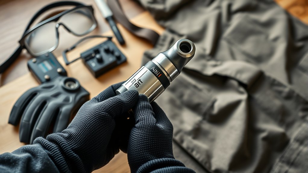 prepare tools and safety gear
