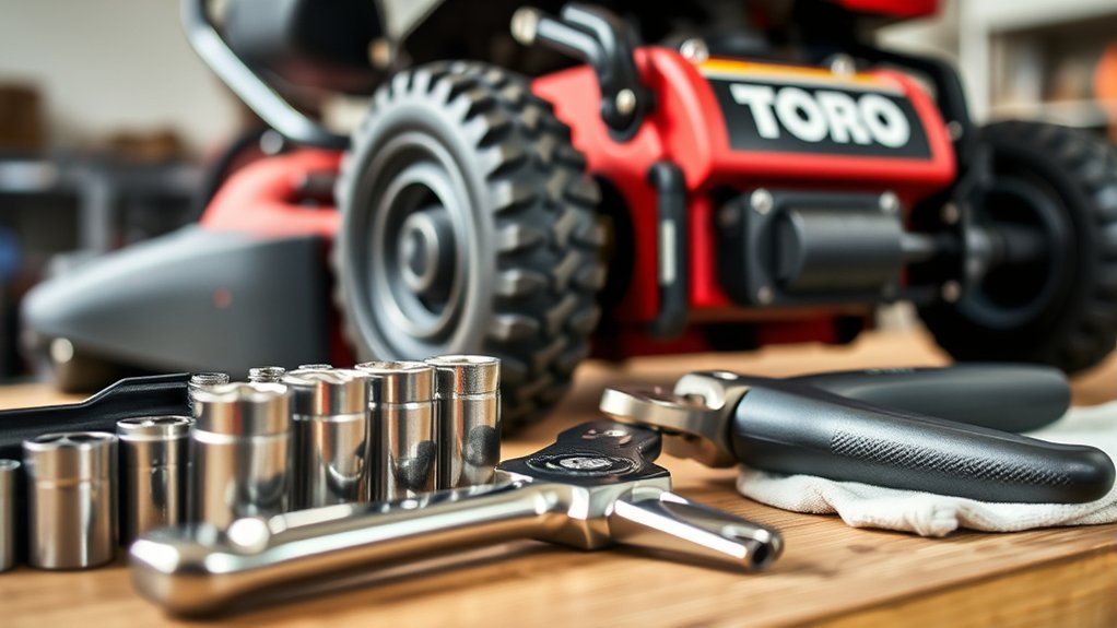 prepare tools and safety gear