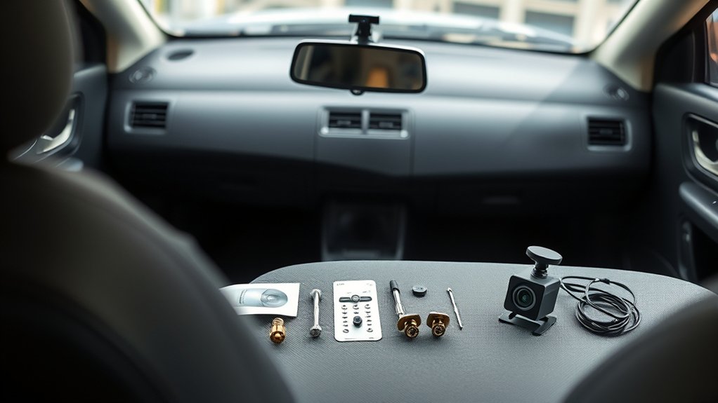 prepare tools and vehicle