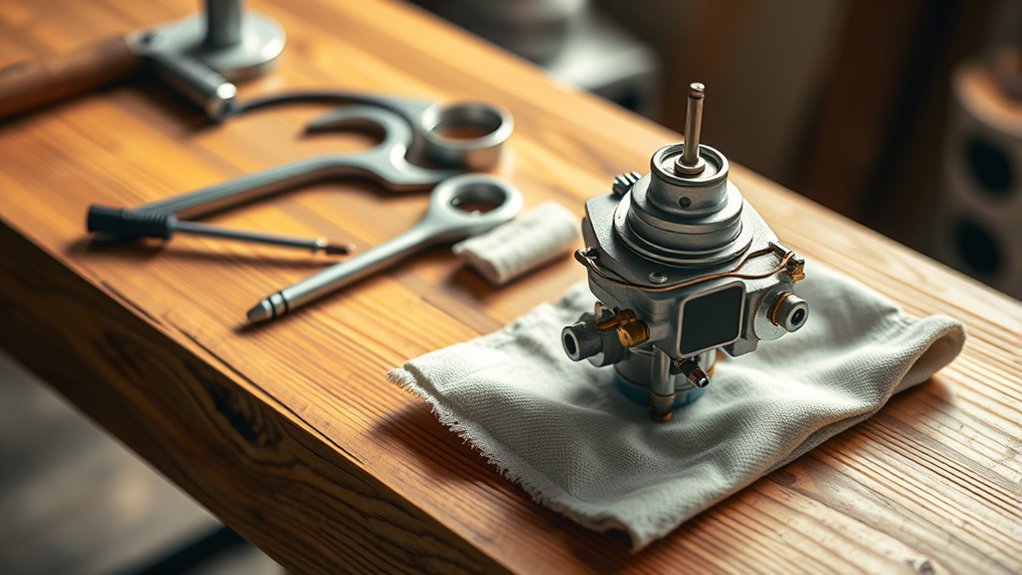 prepare tools before calibration