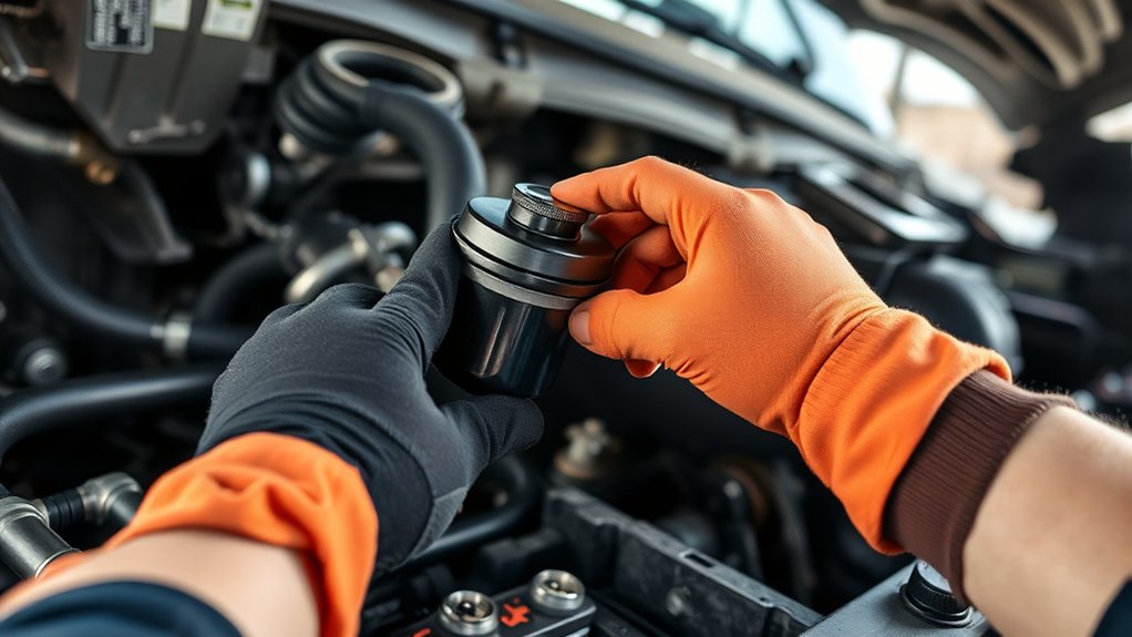 prepare vehicle safely first