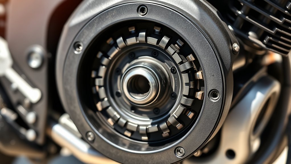 prevents wheel hop during downshifts