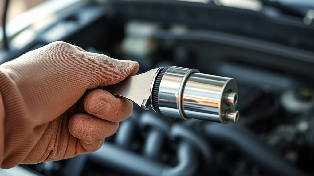 relieve fuel pressure safely