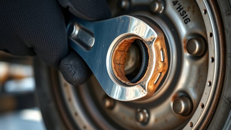 removing axle nut instructions