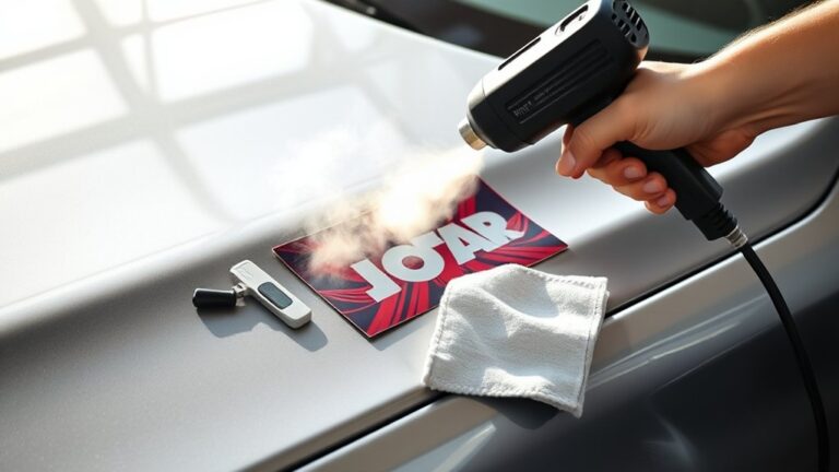 How to Remove Car Decals in 10 Easy Steps removing car decals easily