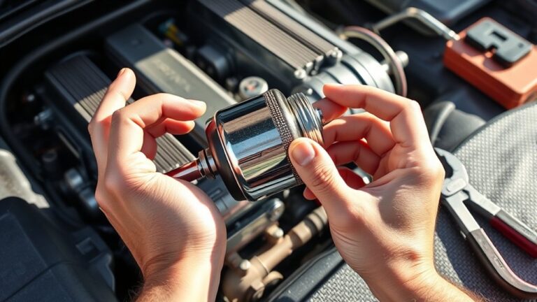 replace fuel filter easily