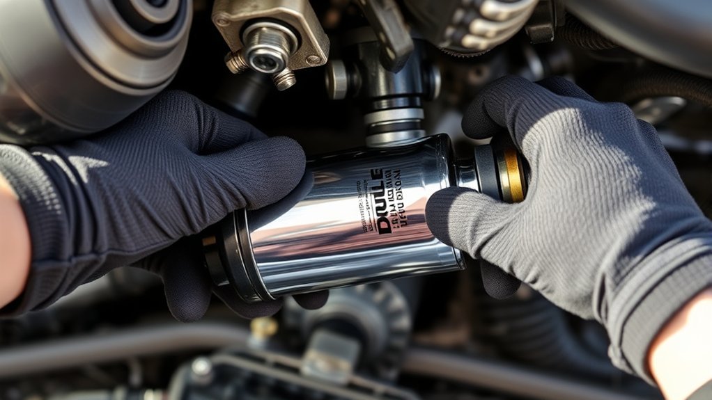 replace fuel filter regularly
