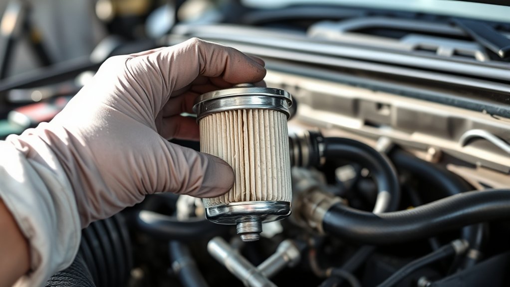 replace fuel filter regularly