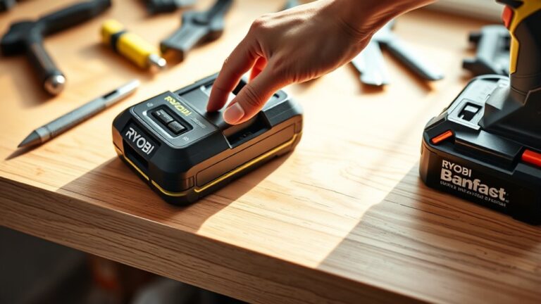 reset ryobi charger