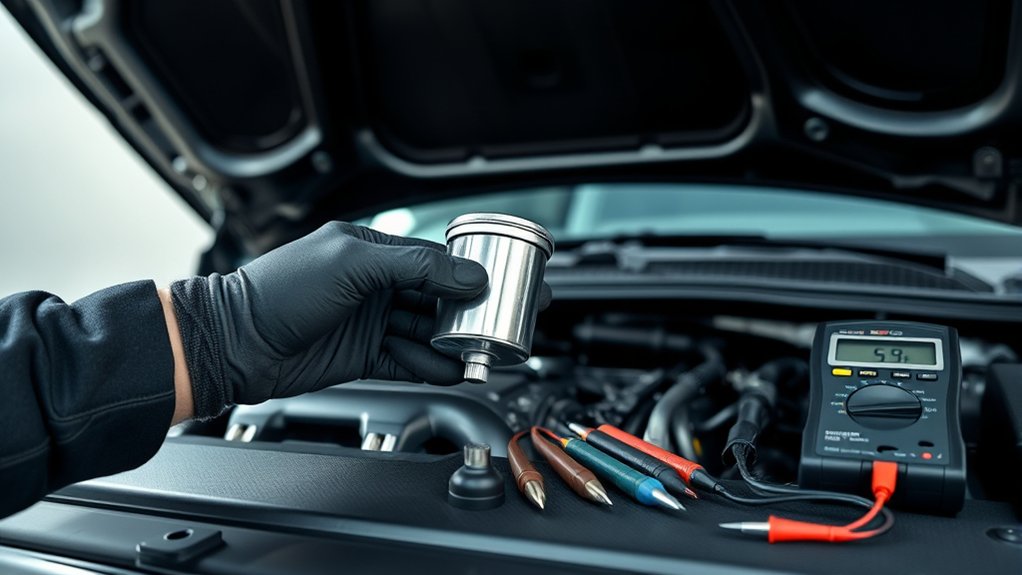 safety precautions for fuel testing