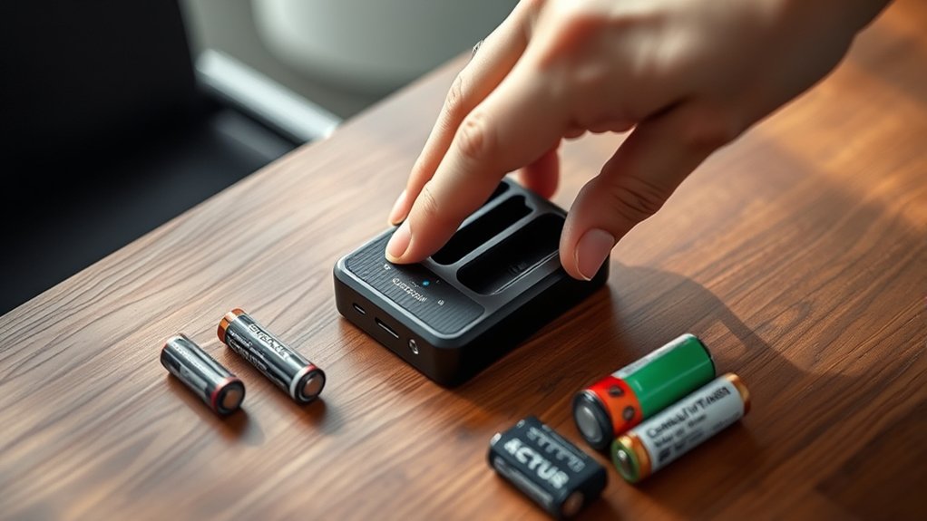 select correct charging mode