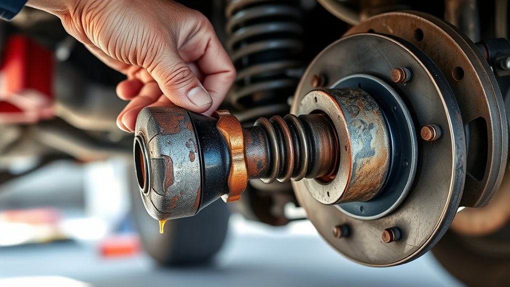 signs of bad cv axle