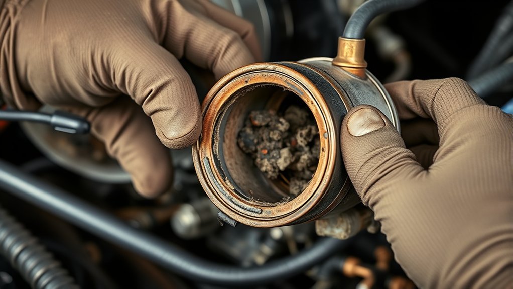 signs of clogged fuel filter