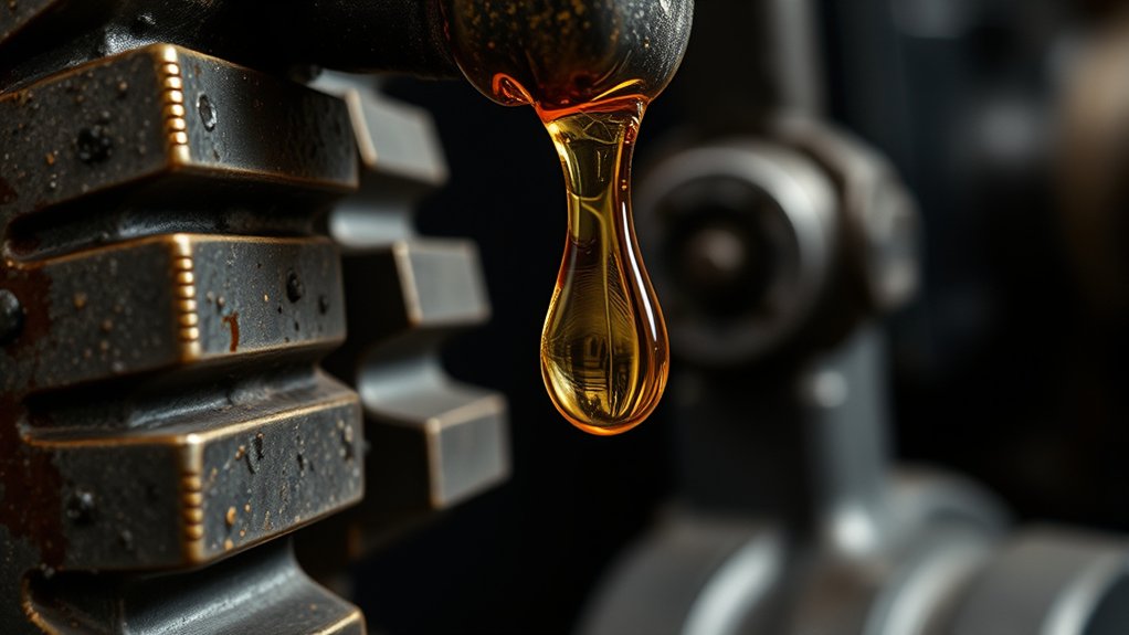 thick strong smelling lubricant