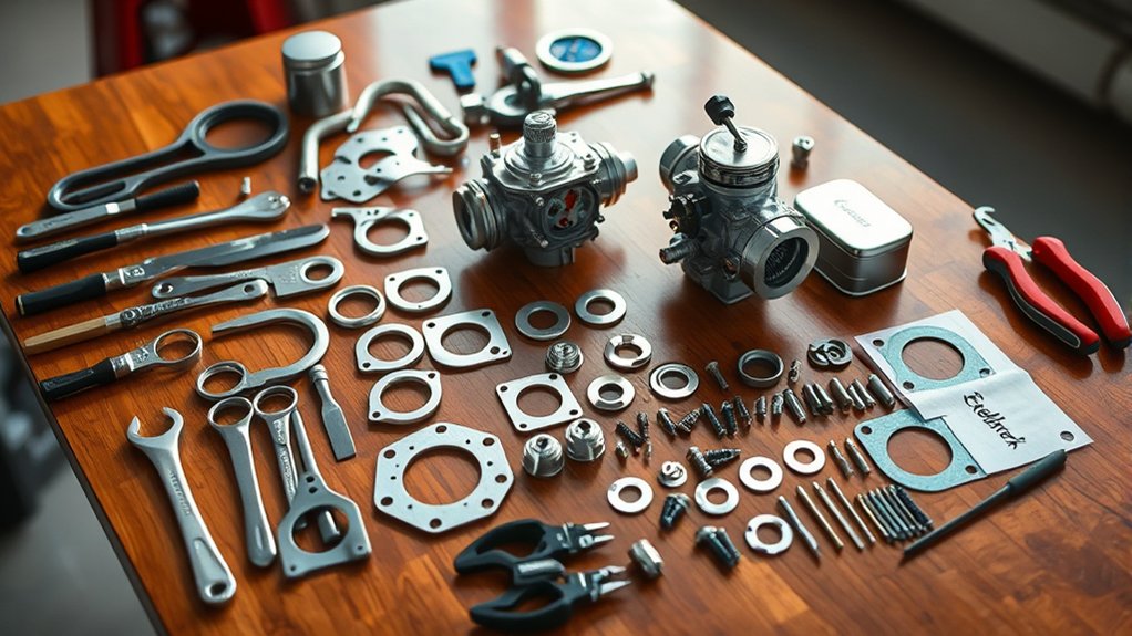 tools and parts checklist