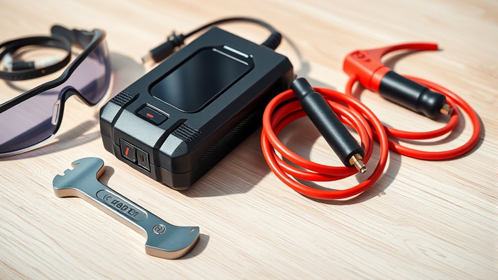 tools and safety equipment