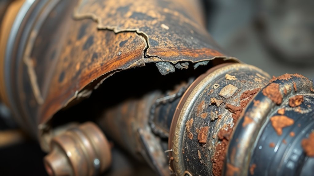 torn boot causes axle damage