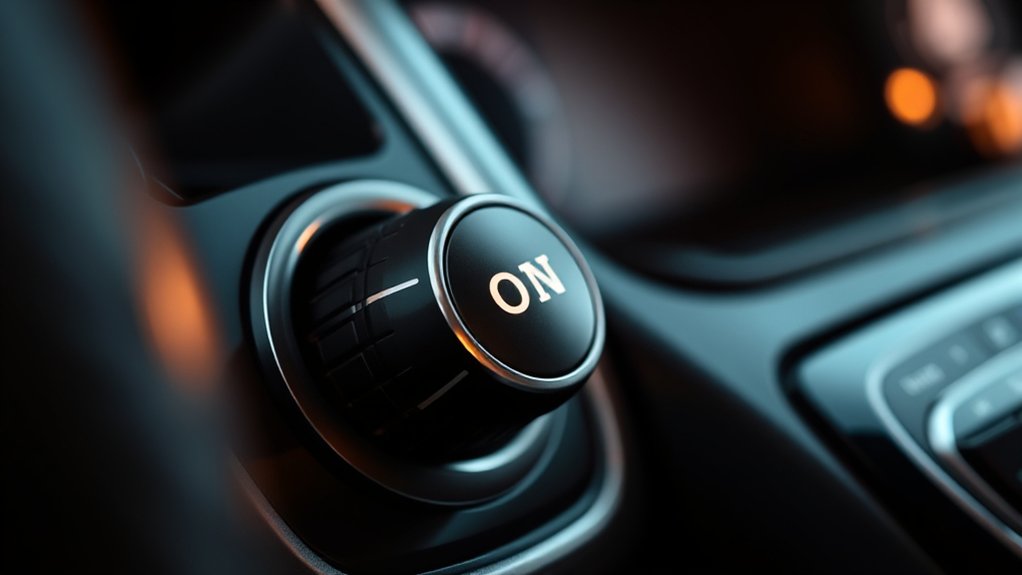turn on headlights first