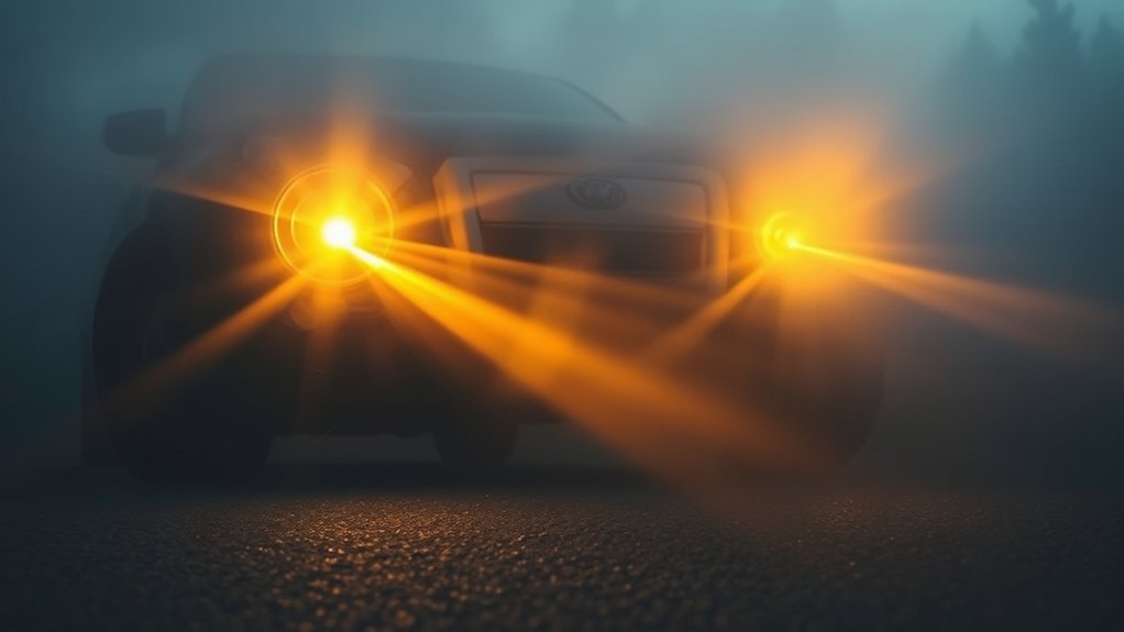 wide low beams reduce glare